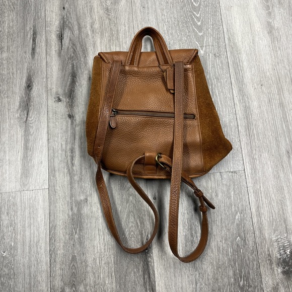 Vintage Coach Brown Berkley Convertible Backpack E6B-9016 - Picture 11 of 15